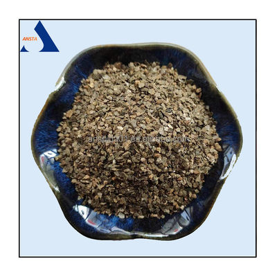 Золотой цвет Сырье вермикулитные хлопья Без асбеста 0.3-1mm/1.5-2.5mm/1-3mm/2-4mm Размеры